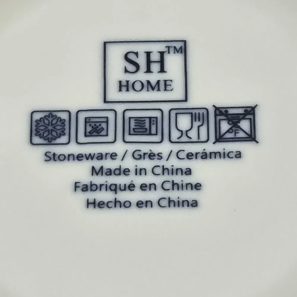 SH Home Set of 2 Cats Ceramic Ramen Noodle Bowl 43oz With‎ Chopsticks And Spoons